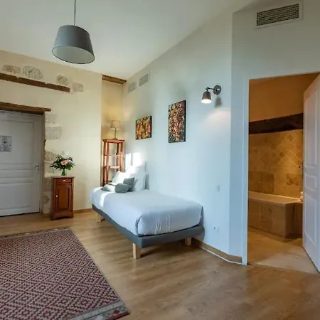 Le Castel Pierre - 7ch&7sdb Avec Clim, Piscine Xl, Ping-pong, Salle Fitness Et Sauna Pour 15 Personnes Отель 4*