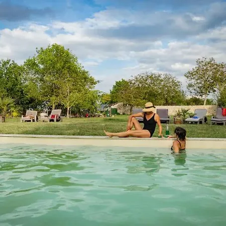 Le Castel Pierre - 7ch&7sdb Avec Clim, Piscine Xl, Salle Fitness Et Sauna Pour 18 Personnes Lagraulet-du-Gers