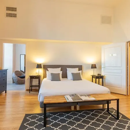 Отель Le Castel Pierre - 7ch&7sdb Avec Clim, Piscine Xl, Ping-pong, Salle Fitness Et Sauna Pour 15 Personnes