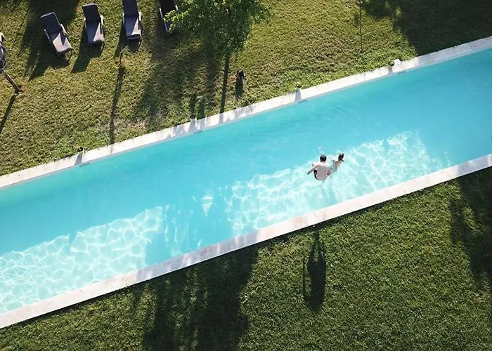 Le Castel Pierre - 7ch&7sdb Avec Clim, Piscine Xl, Salle Fitness Et Sauna Pour 18 Personnes 4*