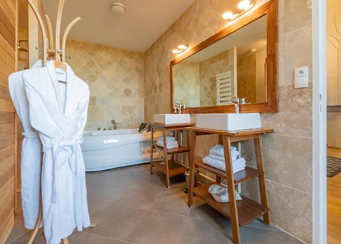 Hotel Le Castel Pierre - 7ch&7sdb Avec Clim, Piscine Xl, Salle Fitness Et Sauna Pour 18 Personnes 4*